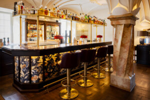 Schloss Bar at the Rosewood Hotel Schloss Fuschl